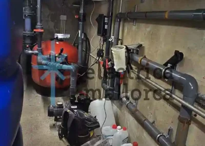 Humedad en Sala Piscina