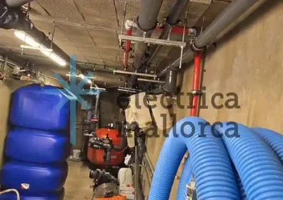 Humedad en Sala Piscina