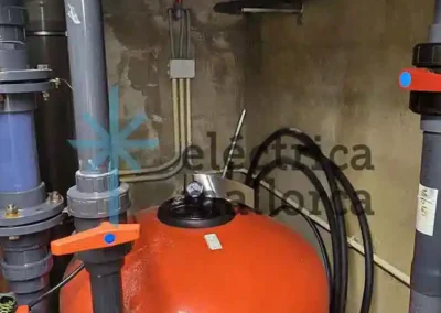 Humedad en Sala Piscina